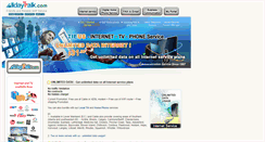 Desktop Screenshot of en.alldaytalk.com