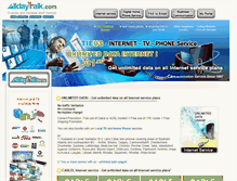 Tablet Screenshot of en.alldaytalk.com